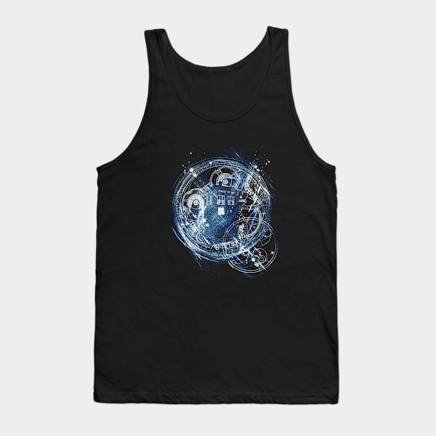 time vortex Tank Top by kharmazero